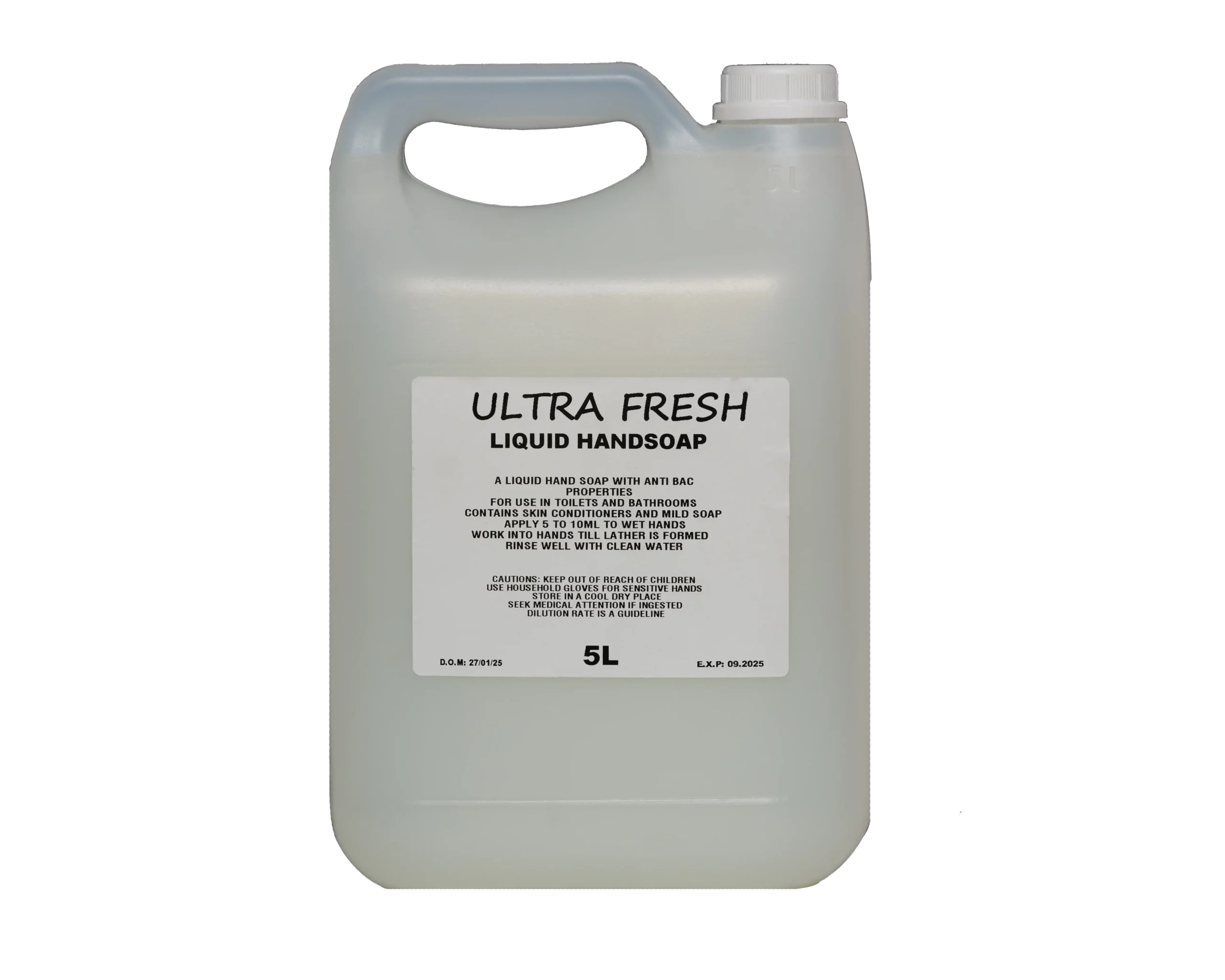 Liquid hand soap white 5L